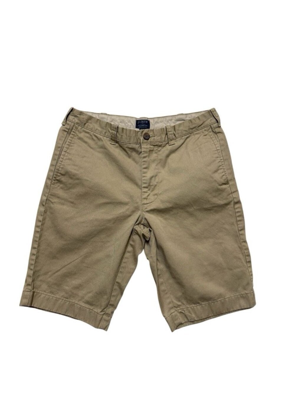 J.Crew Remington Chino Shorts Khaki 31W 10” Inseam Classic Fit